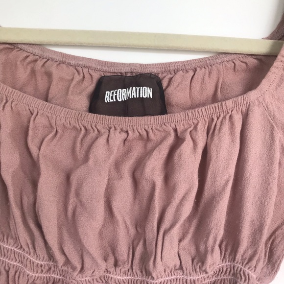 Reformation Laurent Top in blush - Picture 6 of 8